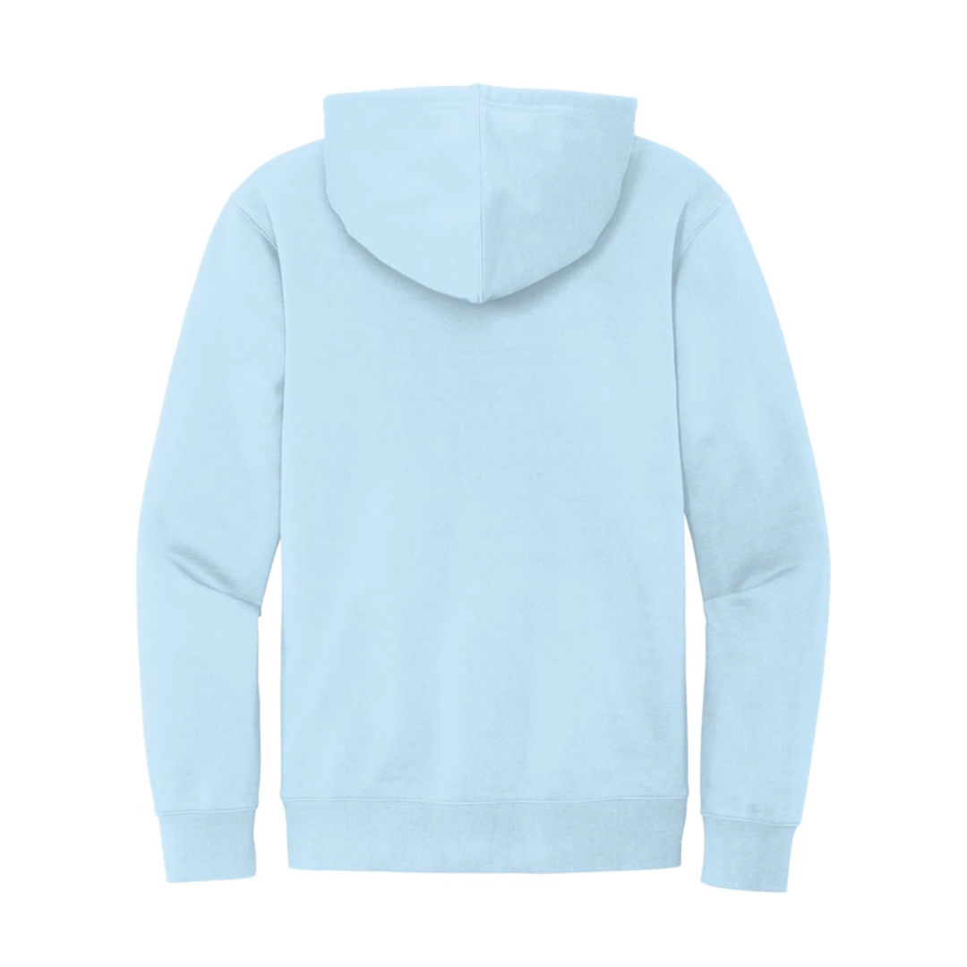 Ice Blue Fleece Hoodie
