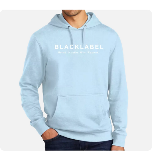 Ice Blue Fleece Hoodie