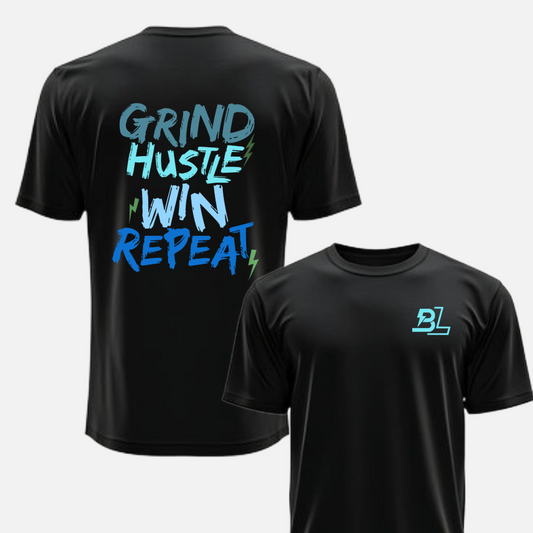 BL TRIBLEND G.H.W.R TEE - BLUE