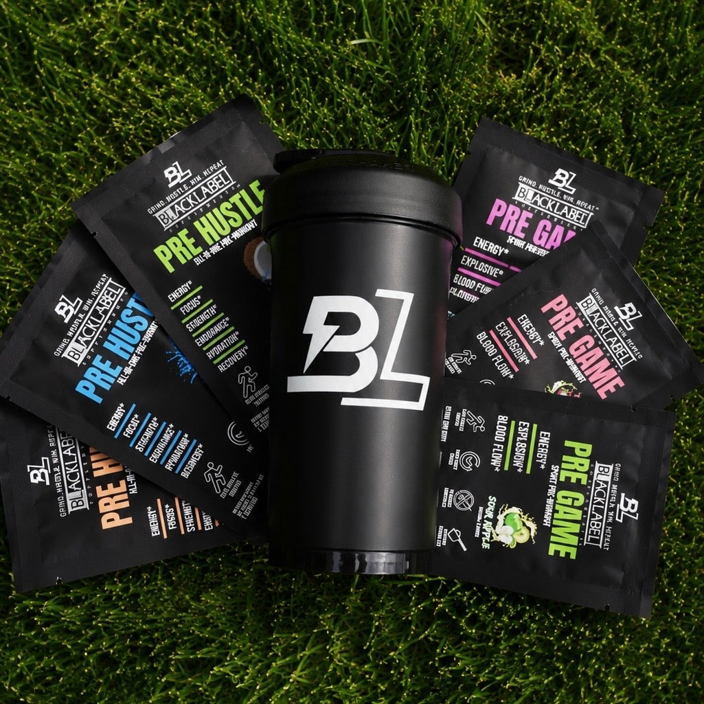 PRE WORKOUT SAMPLES + SHAKER