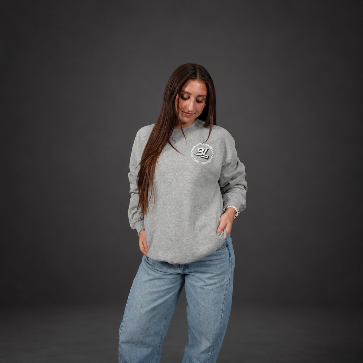 BL Block Crewneck