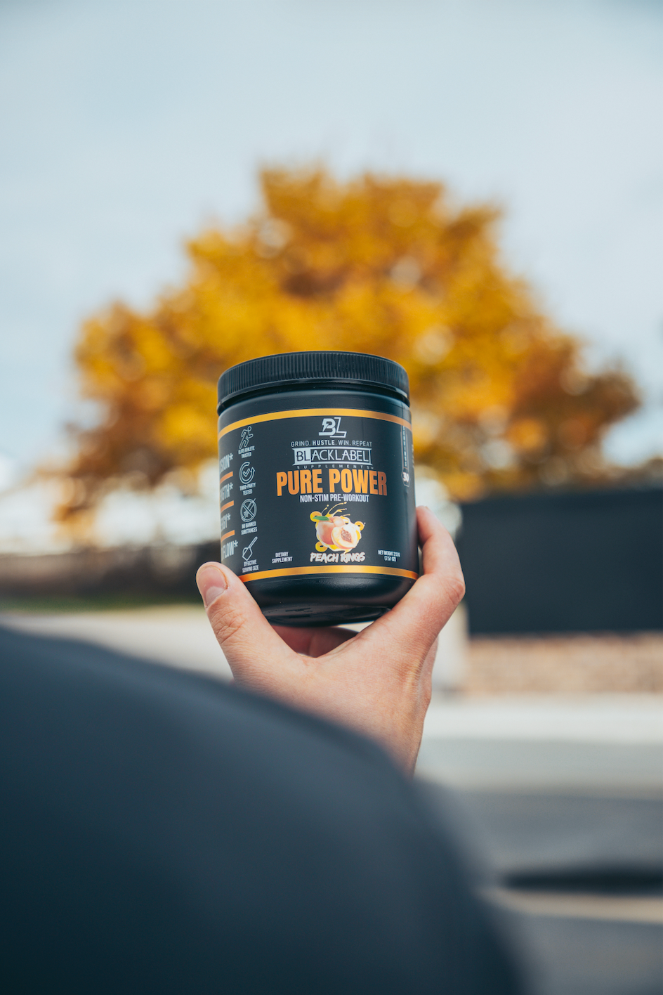 NSF Certified for Sport PURE POWER – BLACKLABEL Supplements