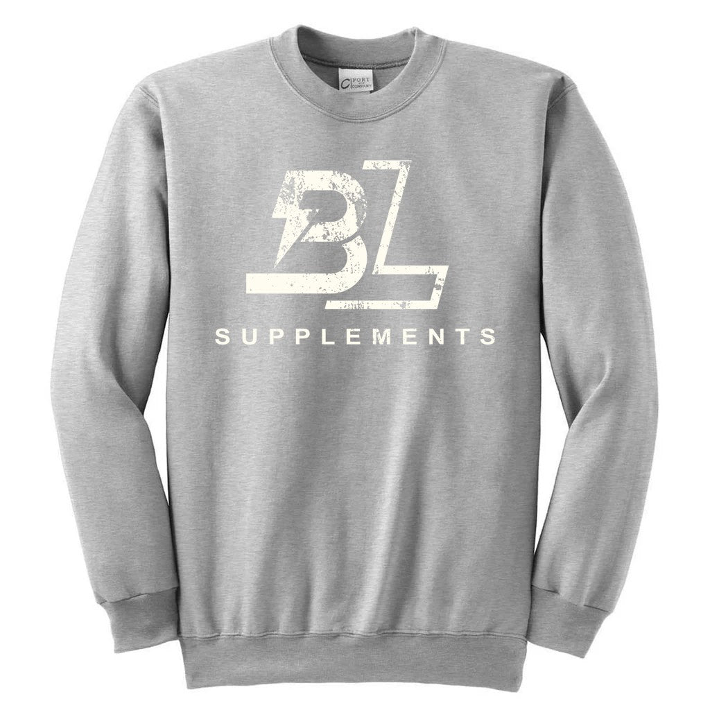 Grey Retro BL Crewneck