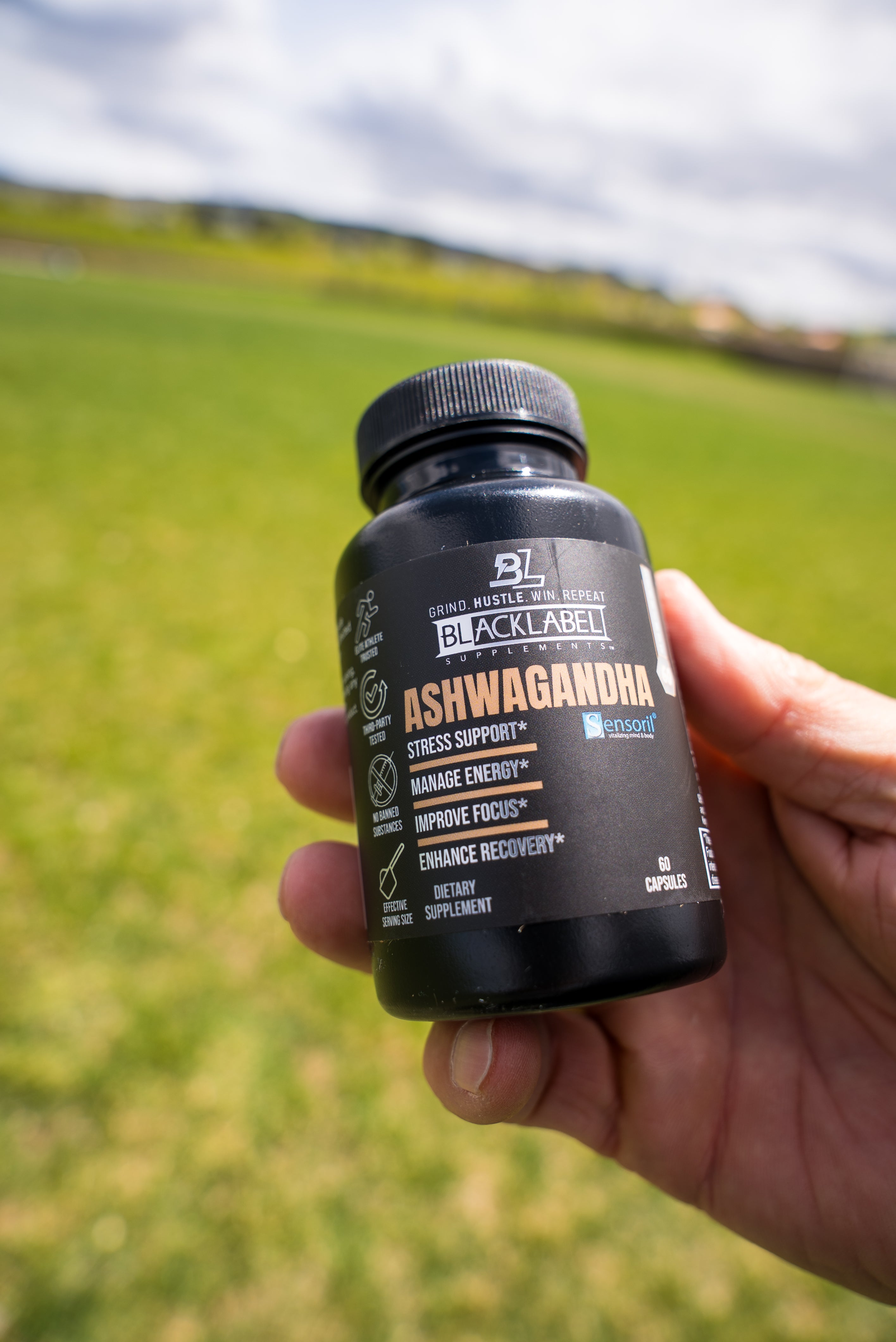 SENSORIL® ASHWAGANDHA – BLACKLABEL Supplements