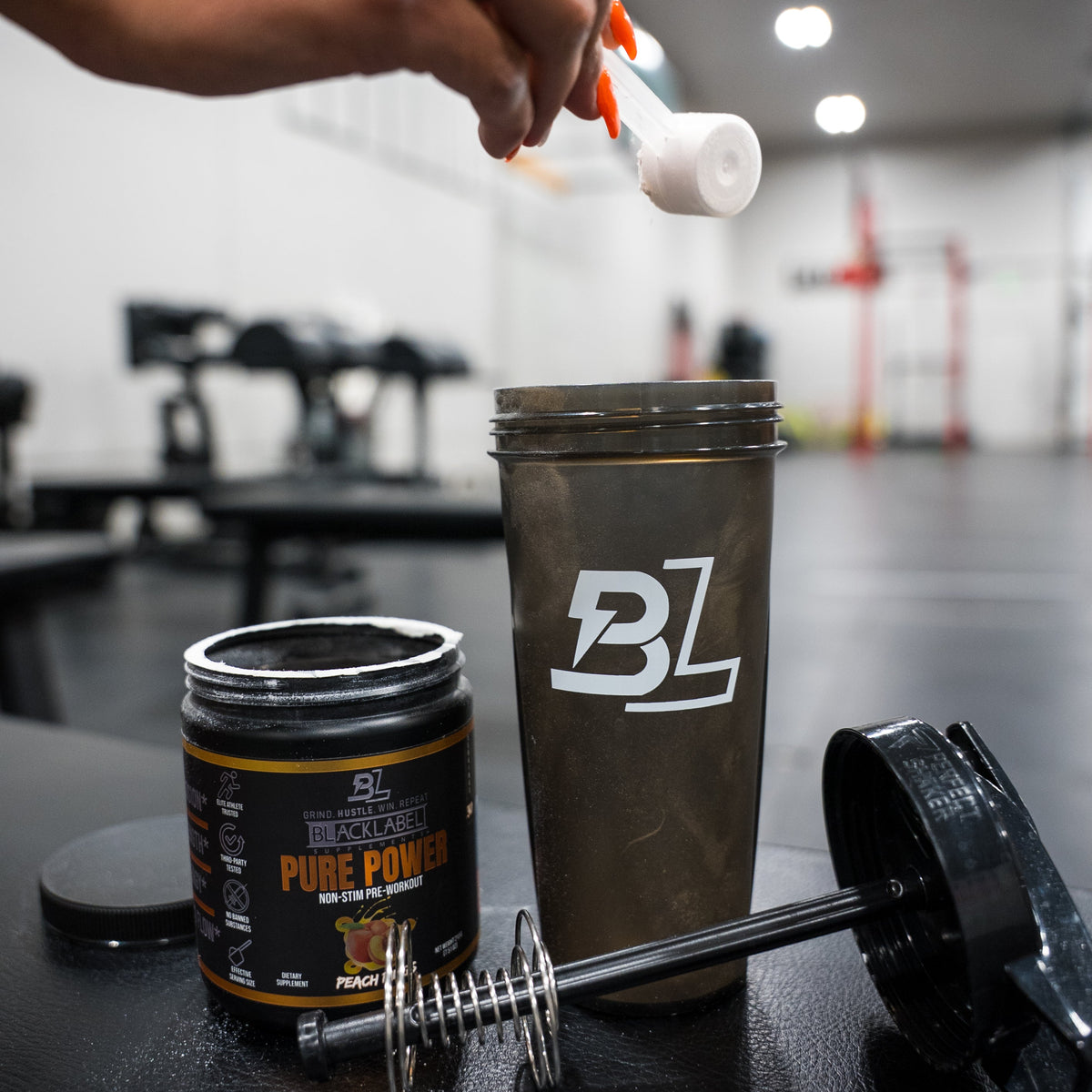 NSF Certified for Sport PURE POWER – BLACKLABEL Supplements